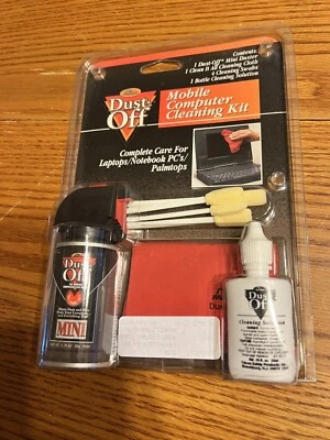 Dust Off Mobile Computer Cleaning Kit Falcon NOS - Image 1 of 3