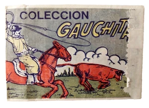 1968 Figuritas Gauchitas Argentina Sealed Cards Packet Find Walt Disney Disc Pog - Picture 1 of 5