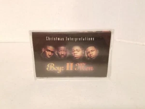 Boyz II Men: Christmas Interpretations Cassette Tape 90's R&B/Soul (Motown 1993) - Picture 1 of 4