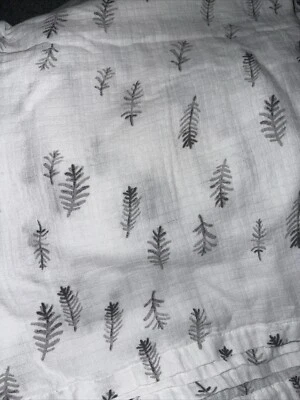 Burt's Bees Baby Algodón Orgánico Muselina Rosa Paisley Manta 47”x 44” En muy buena condición Foto 1 de 3