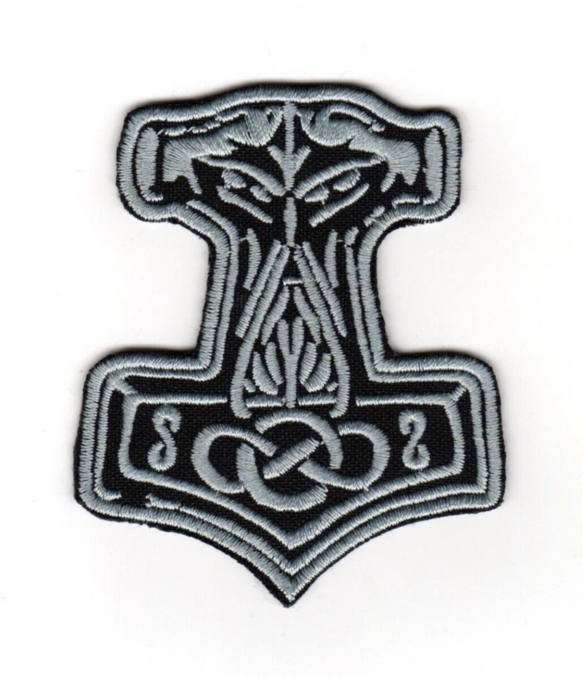 Thor's Hammer Patch | Mjolnir Viking Norse Mythology Thunder God Mjölnir Logo - Image 1 of 1