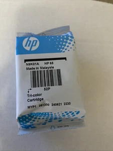 HP 65 Tricolor Tintenpatrone Neu Versiegelt Ohne Karton - Bild 1 von 1