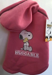 Peanut’s~VALENTINES~Dog~HUGGABLE~Hoodie Jacket~Sz. SM.~13”-15”~NEW~2025~FREE SH. - Picture 1 of 4