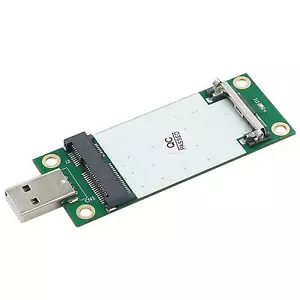 Mini PCI-E to USB Adapter With SIM card Slot for WWAN/LTE Module - Picture 1 of 7