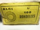 2 Bague Rondelle Coupelle D'axe Ergot  Ergotée Vintage 11X20 Mm