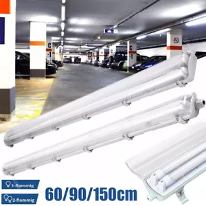 LED Leuchtstoffröhre 60/90/120/150cm T8 Neonröhre Röhre Lampe Feuchtraumleuchte - Bild 1 von 16