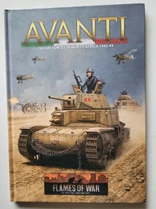 Avanti wargaming libro de tapa dura juegos de rol llamas de guerra Segunda Guerra Mundial Segunda Guerra Mundial - Imagen 1 de 4