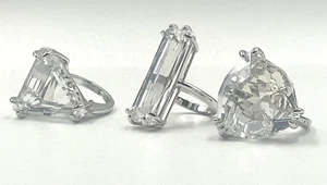 Swarovski Mesmera Cocktail Ring Set, weiß, rhodiniert 5610385 - Bild 1 von 5