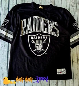 Vintage Rare Los Angeles RAIDERS Single Stitch T-Shirt USA Logo L Large NFL - Picture 1 of 10