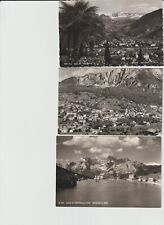 3 Ansichtskarten Bozen, Cortina,Lago di Misurina 