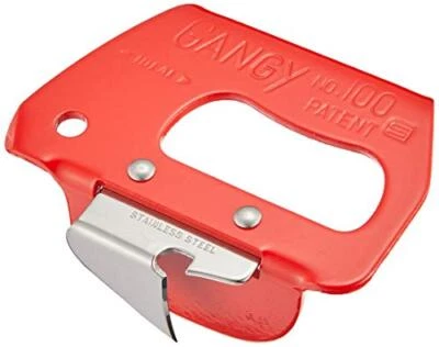 100 Shinkosha Guernsey Small size Can Opener 80 x 55 mm #100 Japan Can Openers - Image 1 of 3