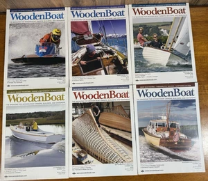 Lot Of 6 Wooden Boat Magazines 2017 Complete Set - Bild 1 von 7