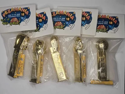 EXCLUSIVE Pezamania 2008 golden Star Wars PEZ (Lot of 5) - Image 1 of 4