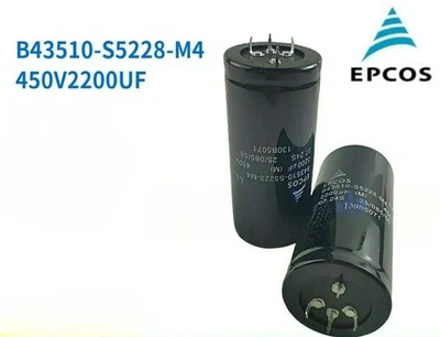 1PC EPCOS electrolytic capacitor frequency converter 450V 2200UF B43510-S5228-M4