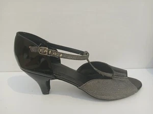 Latin ballroom dance shoes size UK 7 - Picture 1 of 11
