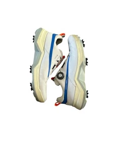 Chaussures de golf ECCO BIOM G5 BOA GORE-TEX taille 44 US 10 10,5 BLANC BLEU REGATTA BOA TEC - Photo 1/6
