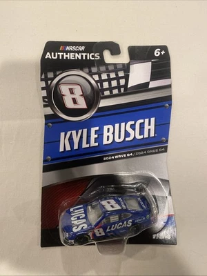 Nascar Authentics Wave 4 Kyle Busch 8 Lucas Oil LIQUID COLOR CHASE 1:64 New 2024 - Image 1 of 4