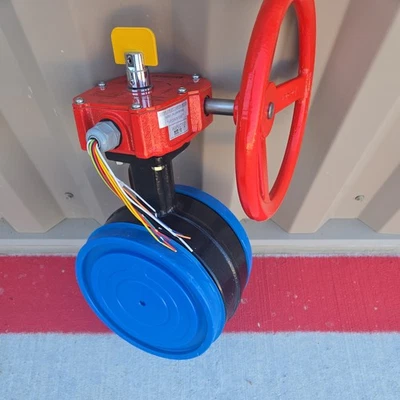 "Interruptor de manipulación de supervisión de válvula de mariposa 8"" LANSDALE LVWBG DN200, 16A, 125/250V" Foto 1 de 3