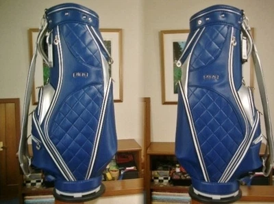 PING The Elegance Blue & Silver Rare Ladies Golf Caddy Bag Synthetic Leather - Image 1 of 4