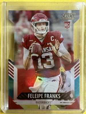 2021 Score #368 Feleipe Franks Die Cut #/10 - Image 1 of 2