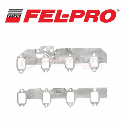 Fel-Pro Exhaust Manifold Gasket Set for 1959-1960 Ford Thunderbird 7.0L V8 - hc Foto 1 de 4