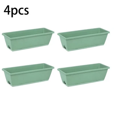 Rectangle Window Planters Made from Sturdy Plastic for Long lasting Use - Image 1 of 4