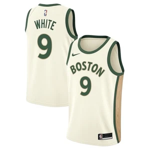 Derrick White Jersey Boston Celtics Men’s Large City Tan #9 - Picture 1 of 4