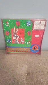 Vintage 1999 Looney Tunes Bugs Bunny Weihnachtskarten - 18er Set - Cleo Inc -... - Bild 1 von 4