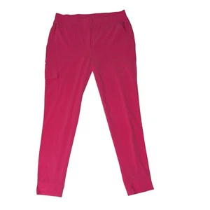Chico’s Zenergy Pink Ankle Pants 0.5R/6R Stretch Cargo Jogger Pocket Athleisure - Bild 1 von 11