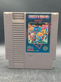 Ghosts 'N Goblins NES Authentic Tested