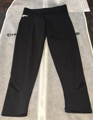 GK Elite Niñas Calentamiento Competición Leggings Talla Niño Grande CL Negro Usado en Excelente Condición 2025 Foto 1 de 4