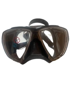 Cressi Big Eyes Evolution Crystal, Tauchermaske Taucherbrille Unisex schwarz - Bild 1 von 8