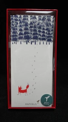 PAPYRUS Christmas Season’s Greeting Holiday Note Cards Box of 16 & Envelopes NEW - Image 1 of 4