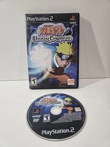 Naruto Uzumaki Chronicles (Sony Playstation 2 PS2, 2006) Sin Manual - Imagen 1 de 4