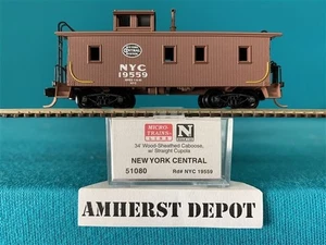 51080 Micro Trains New York Central  Caboose N Scale NYC New - Picture 1 of 2
