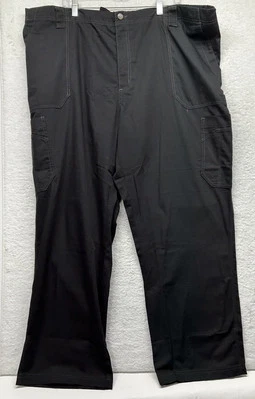 Pantalones Médicos Carhartt Para Hombres Talla 3XL Negros Ripstop Multi Carga Nuevos (J9) Foto 1 de 4