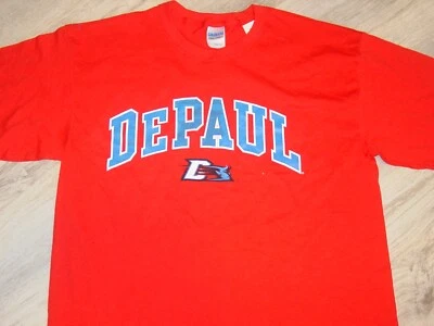 DePaul University BLUE DEMONS   T-Shirt NEW    sz... LARGE - Image 1 of 4