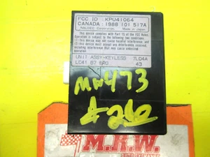 ECM ECU RELAY THEFT LOCKING COMPUTER DOOR LOCK LATCH KEYLESS for 96-98 MAZDA MPV - Picture 1 of 11