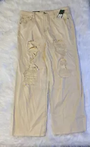 Wild Fable Jeans Womens Size 12 High-Rise Skater Distressed Ripped - Picture 1 of 8