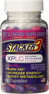 Original Stacker 3 XPLC Extreme Performance Formula, 80 Capsules - Image 1 of 4