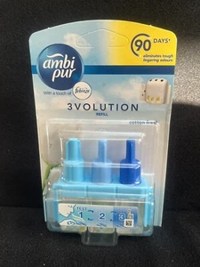 Ambi Pur Febreze 3Volution Plug In Refills - Cotton Fresh - Picture 1 of 1
