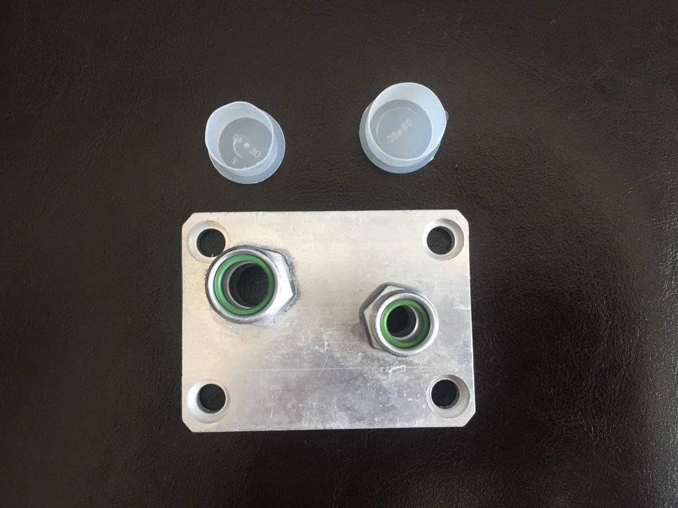 Compressor A/C Coldmaster John Deere Oring Fitting 10PA17C - Imagem 1 de 4