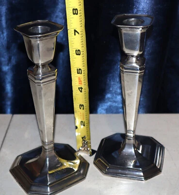 Пара неоклассических подсвечников Tiffany & Co около 1907–1947 M чистота 51324z - Изображение 1 из 4