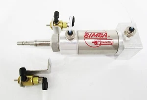 Bimba Pneumatic Cylinder and Clippard Valves - Picture 1 of 2