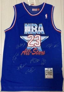 Near Mint Michael Jordan NBA All-Star signed jersey limited ABCmemorabilia 1996 - Picture 1 of 4