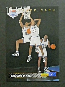 1992-93 Upper Deck NBA Draft Rookie RC Shaquille O'Neal #1B Orlando Magic - Picture 1 of 10