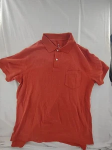 HB HARBOR BAY POLO STYLE SHIRT SIZE 1XL Orange - Picture 1 of 3