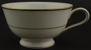 Noritake China Dawn Footed Cup 5930 Teacup Tea Japan Dinnerware Tableware Gold - Picture 1 of 5