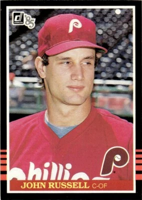 1985 Donruss John Russell RC Philadelphia Phillies #648 - Image 1 of 2