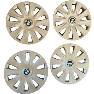 Original BMW 4x wheel caps 17812610 3er 16 inch - Picture 1 of 5